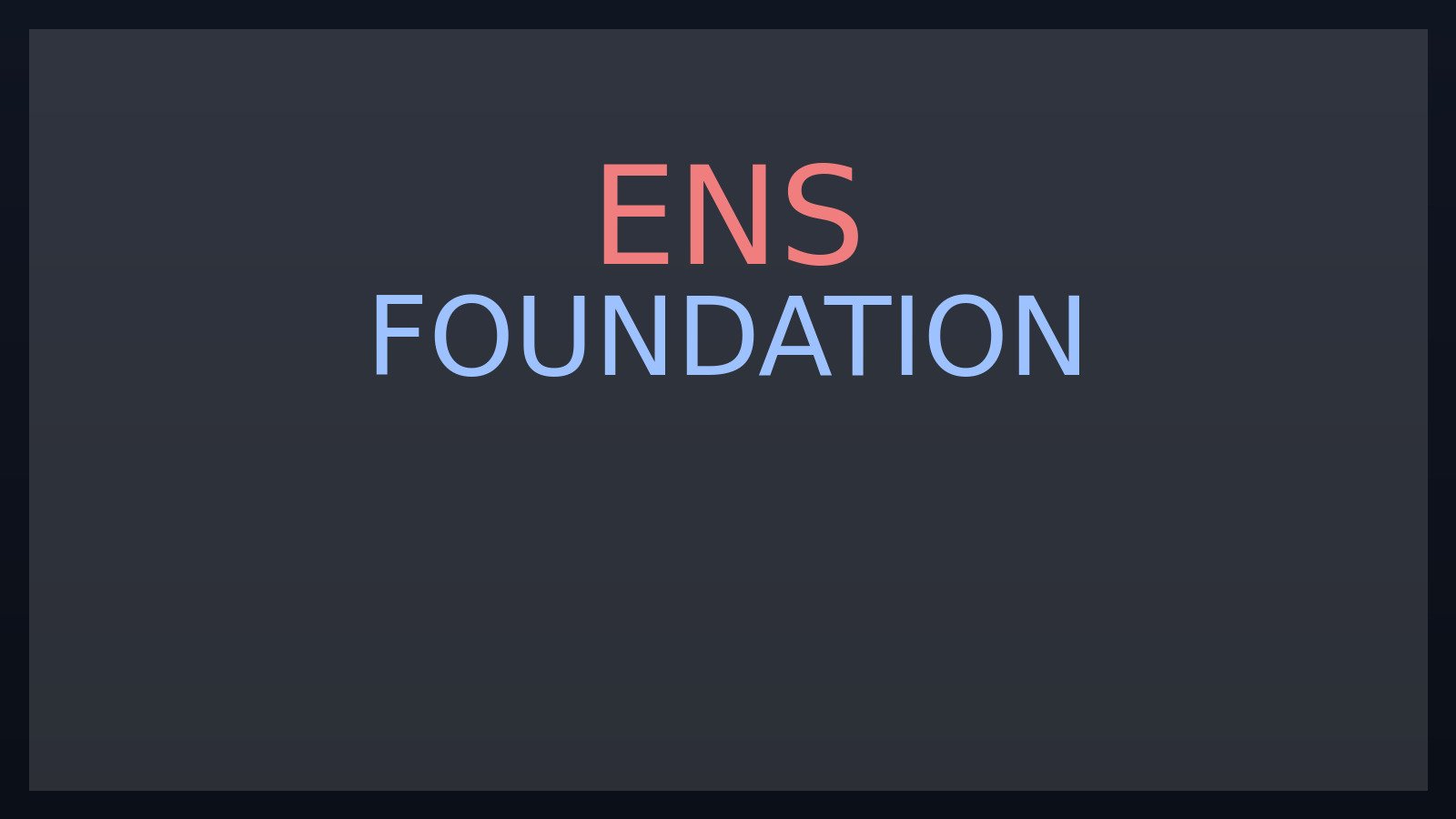 ENS Foundation